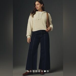 NWT Size 2X - Pilcro Sailcloth Hooded Sweater